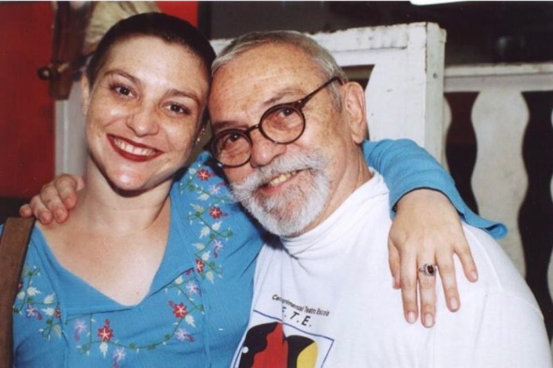 Ant&ocirc;nio Pedro com a filha Ana Baird – Foto: Internet/Reprodu&ccedil;&atilde;o/ND