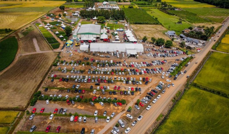 O evento &eacute; considerado o maior de agroneg&oacute;cio do Sul do Estado – Foto: Divulga&ccedil;&atilde;o