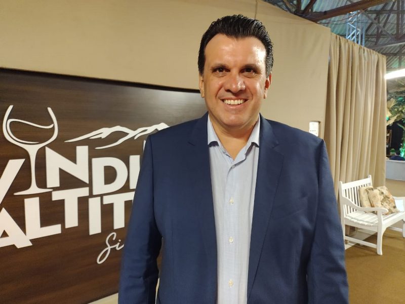 Diego Censi, presidente da Vindima – Foto: Paulo Muller/NDTV