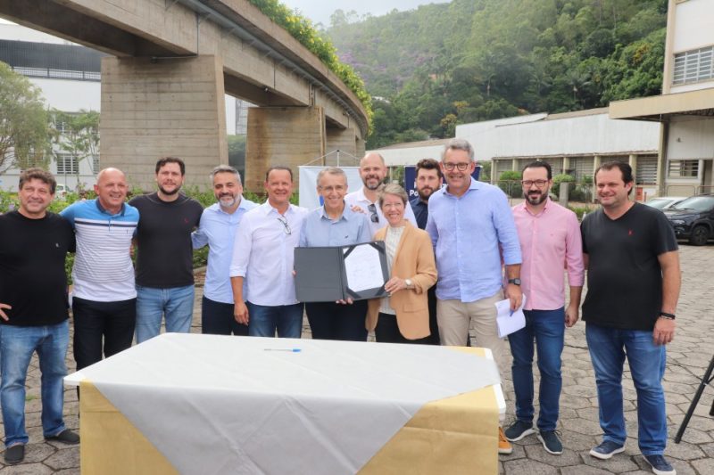 Blumenau anuncia revitaliza&ccedil;&atilde;o da Ponte dos Arcos e cidade ter&aacute; mais um atrativo tur&iacute;stico – Foto: Divulga&ccedil;&atilde;o/Prefeitura de Blumenau/Reprodu&ccedil;&atilde;o/ND