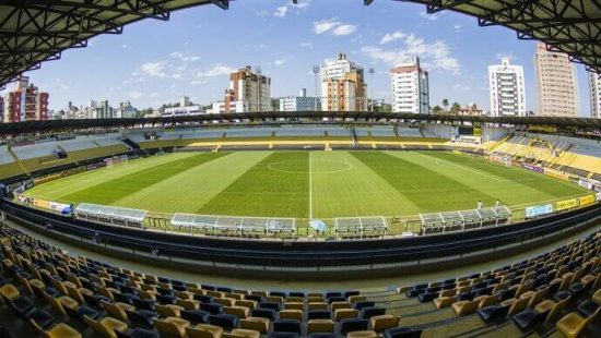 Estádio do Criciúma vai receber jogo entre Internacional x São Paulo no Brasileirão