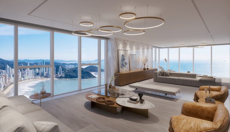 Luxo, sofistica&ccedil;&atilde;o e tecnologia s&atilde;o os destaques do mais novo arranha-c&eacute;u da FG Empreendimentos – Foto: FG/Reprodu&ccedil;&atilde;o