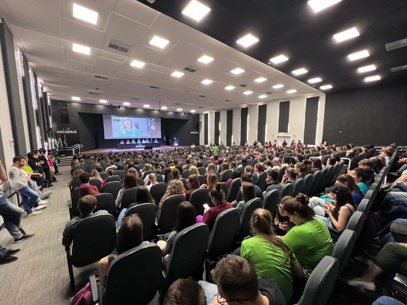 Mais de mil pessoas participaram do evento em Chapecó &#8211; Foto: Divulgação/ND