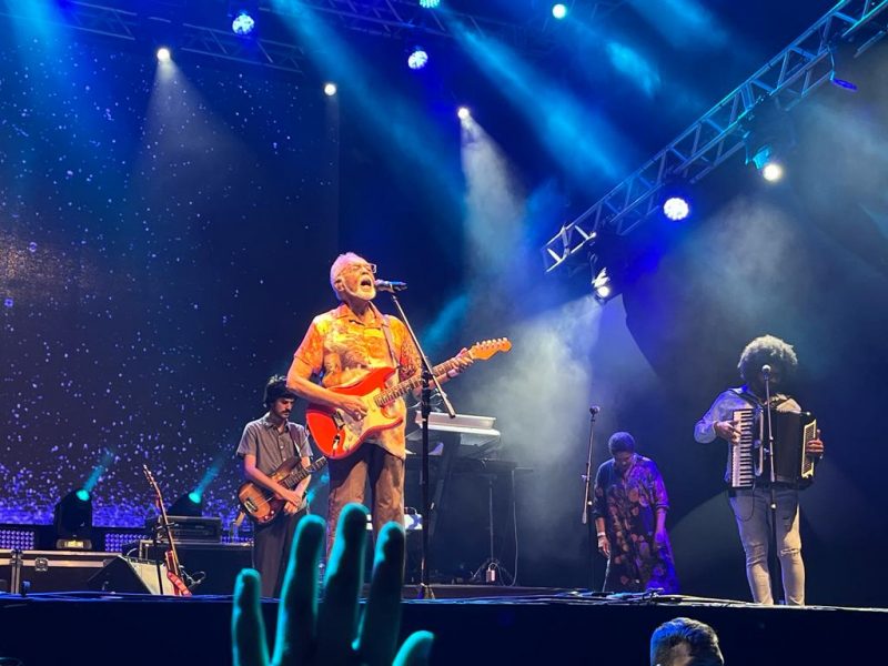 Gilberto Gil se apresentou em Florianópolis