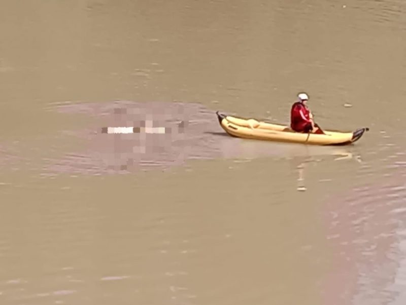 Corpo encontrado no s&aacute;bado continuava sem identifica&ccedil;&atilde;o at&eacute; esta segunda-feira (27) – Foto: Bombeiros Volunt&aacute;rios de Ibirama/Divulga&ccedil;&atilde;o/ND