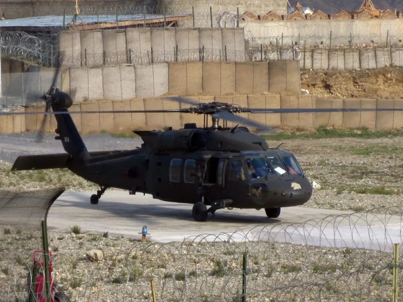 Modelo de helic&oacute;ptero que sofreu acidente nos Estados Unidos – Foto: U.S. Army/Divulga&ccedil;&atilde;o/ND