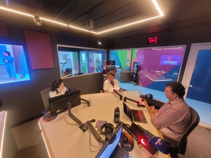 GIRO ND – Sabrina Aguiar, Matheus Furlan e Ator e Empres&aacute;rio Marcos Frota. Foto: Produ&ccedil;&atilde;o NDFM Joinville