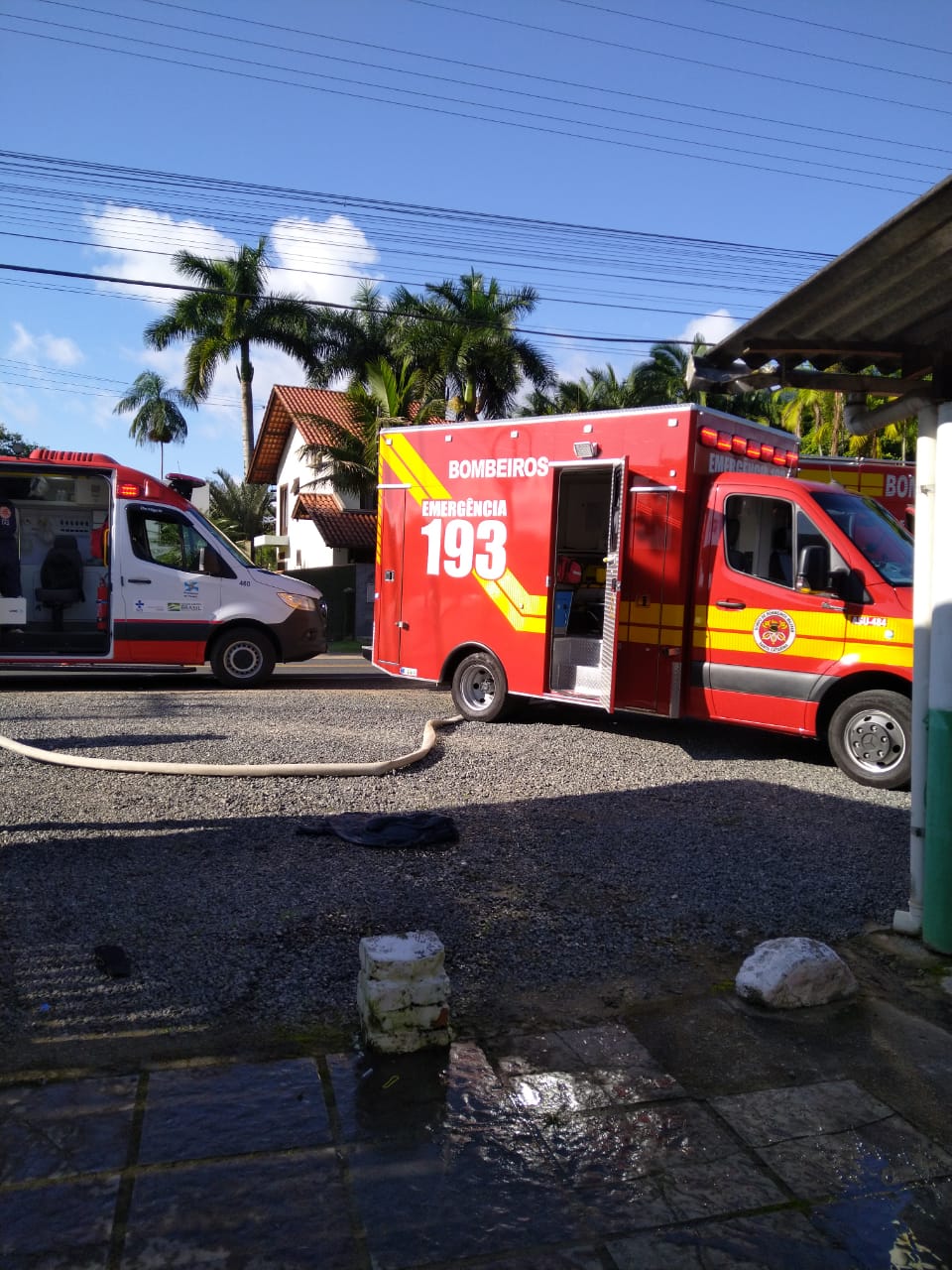 The case was reported this Sunday morning (19) - Fire Brigade / Reproduction ND