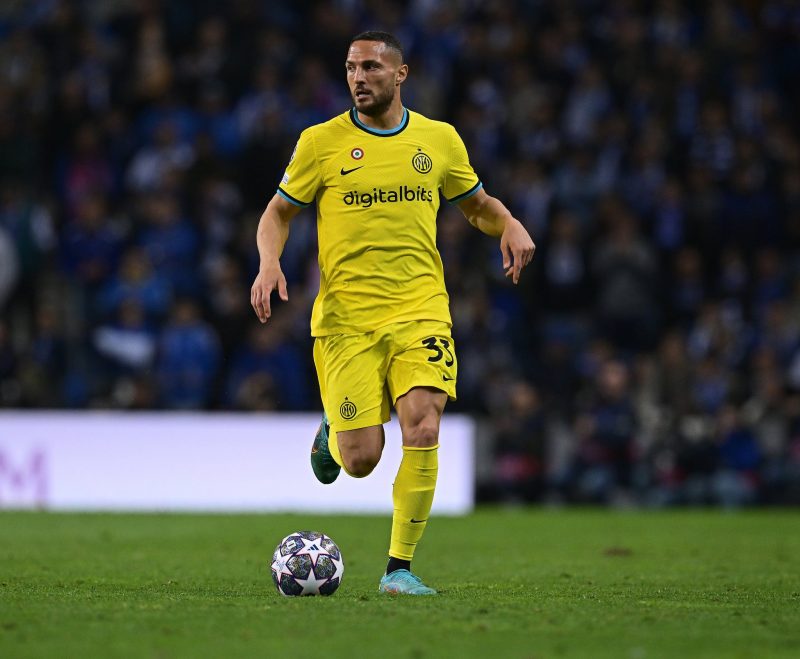 Inter de Mil&atilde;o segurou o empate e carimbou vaga na pr&oacute;xima fase da Champions League – Foto: @Inter_es/Reprodu&ccedil;&atilde;o/ND