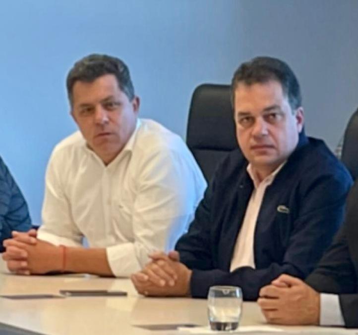 Deputados Ivan Naatz e Rodrigo Minotto n&atilde;o descartam CPI para investigar declara&ccedil;&otilde;es do secret&aacute;rio – Foto: Divulga&ccedil;&atilde;o/ND