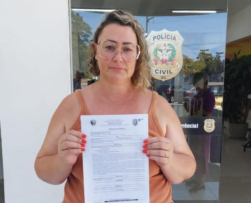 Jane Becker registrou B.O. ap&oacute;s amea&ccedil;a de morte – Foto: Sinsej / Divulga&ccedil;&atilde;o / ND