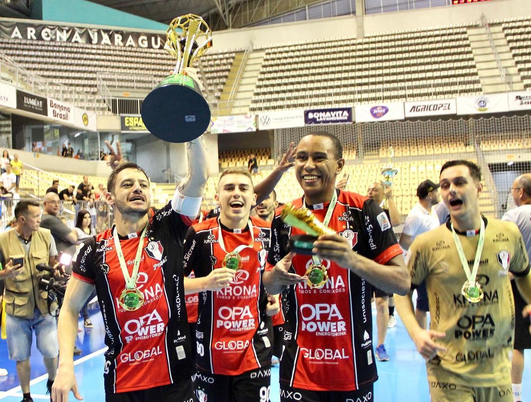 JEC e Jaraguá se enfrentam neste sábado pela final da Recopa SC, futsal