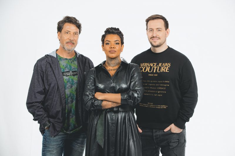 Da esquerda para direita: Gazu, Ammora Alves e Junior Rios – Foto: Jos&eacute; Somensi/Divulga&ccedil;&atilde;o/NDTV