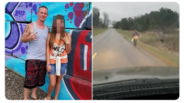 Pai obriga filha caminhar sozinha em um frio de 2 &deg;C nos EUA – Foto: Reprodu&ccedil;&atilde;o Internet/ND