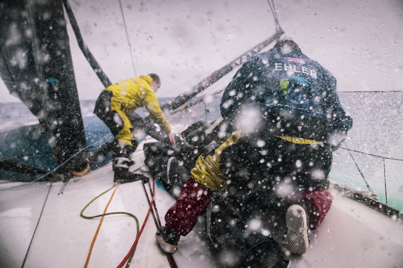 Equipe &eacute; a atual l&iacute;der da terceira etapa da The Ocean Race – Foto: Holcim – PRB/The Ocean Race/Reprodu&ccedil;&atilde;o/ND