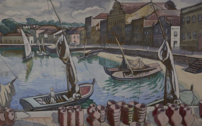 Martinho: Mercado antes do aterro – Foto: DIvulga&ccedil;&atilde;o