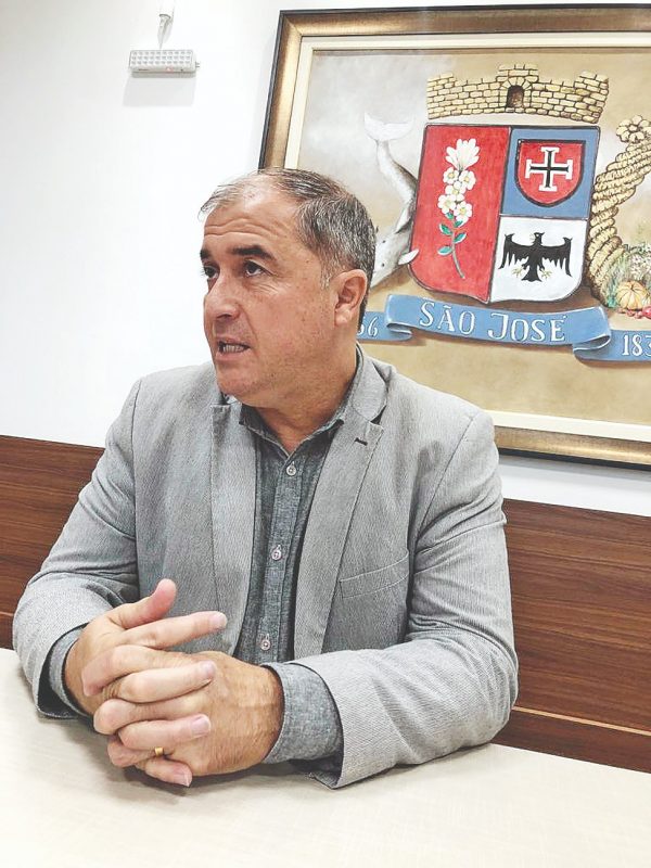 Matson C&eacute; ressalta as a&ccedil;&otilde;es em parceria com a prefeitura – Foto: Marcos Horostecki/Divulga&ccedil;&atilde;o/ND