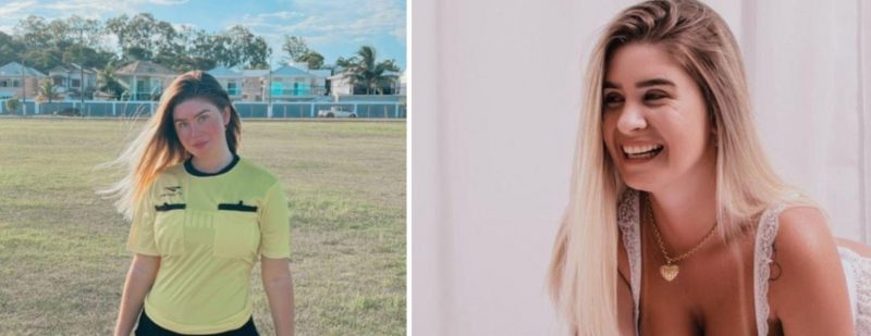 Débora Peixoto está concluindo curso de bandeirinha na FMF