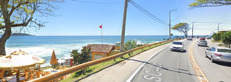 Local onde foi flagrado o vazamento – Foto: Google Streert View/Divulga&ccedil;&atilde;o/ND