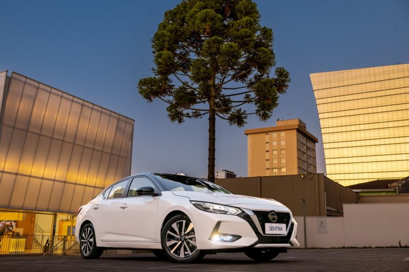 O Novo Nissan Sentra 2023 chega sofisticado, mais potente e mais eficiente – Foto: Divulga&ccedil;&atilde;o/ND