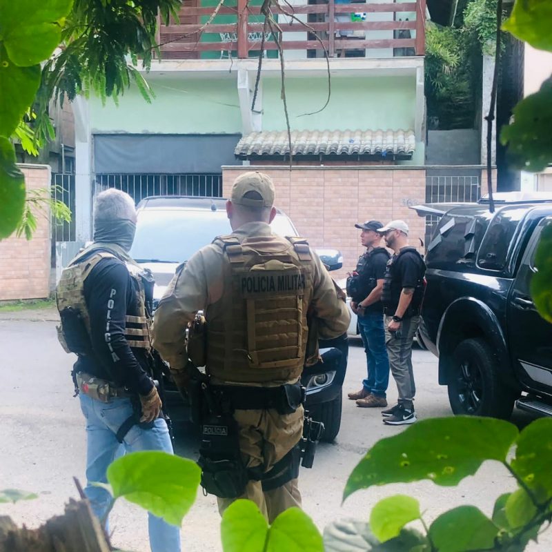 Investiga&ccedil;&atilde;o iniciou em Florian&oacute;polis no ano passado, no Morro do Quilombo – Foto: PMSC/Divulga&ccedil;&atilde;o/ND