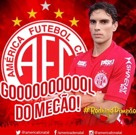 Am&eacute;rica deixou o Flu nsem rumo – Foto: Site Am&eacute;rica-RN