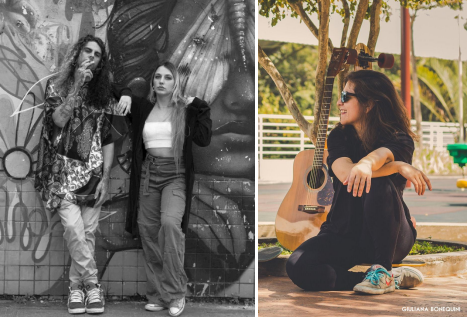 Pocaonda e Viccky garantem a boa m&uacute;sica da Esta&ccedil;&atilde;o Destino SC – Foto: Divulga&ccedil;&atilde;o/ND