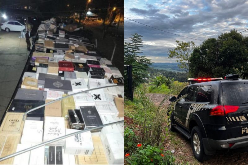 O trabalho da Pol&iacute;cia Federal buscou desarticular uma organiza&ccedil;&atilde;o criminosa que atua no descaminho de vinhos argentinos. &mdash; Foto: Pol&iacute;cia Federal/Reprodu&ccedil;&atilde;o/ND