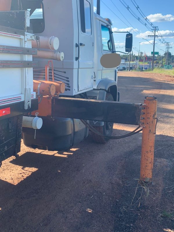 Acidente ocorreu na SC-163 em S&atilde;o Miguel do Oeste. – Foto: Pol&iacute;cia Militar/Divulga&ccedil;&atilde;o/ND