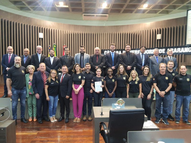 Policiais Civis se mobilizam atrav&eacute;s de C&acirc;mara de Vereadores em todo o estado – Foto: Divulga&ccedil;&atilde;o/ND