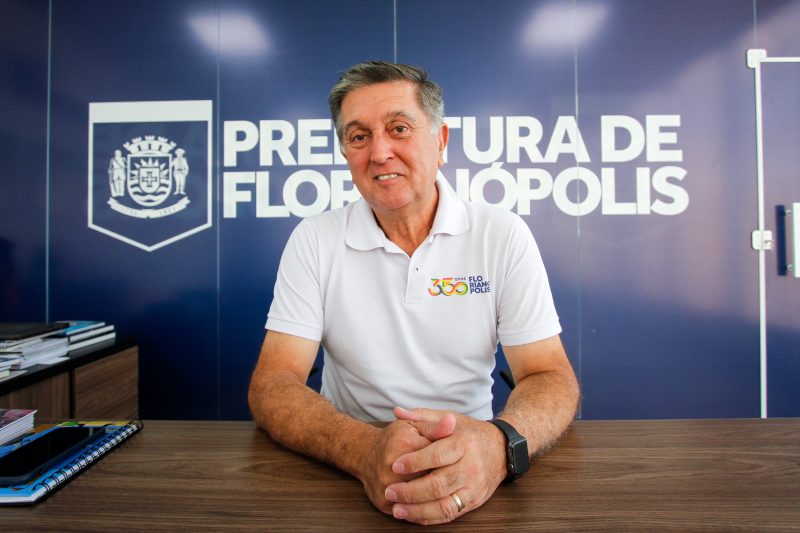 Prefeito de Florian&oacute;polis, Top&aacute;zio Neto – Foto: Leo Munhoz/ND