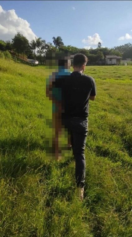 Homem acusado de homic&iacute;dio &eacute; preso ap&oacute;s tentar fugir da pol&iacute;cia em SC – Foto: Pol&iacute;cia Civil / Reprodu&ccedil;&atilde;o ND