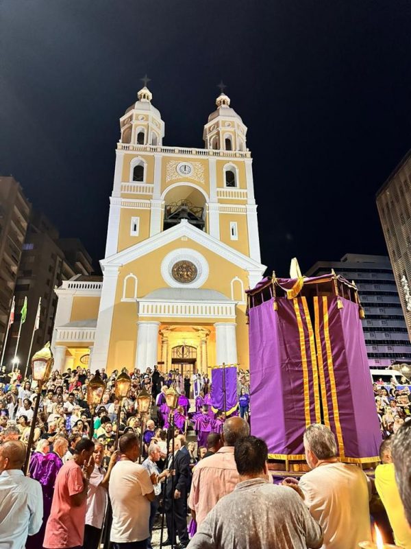 Catedral Metropolitana: o ponto de encontro da Prociss&atilde;o – Foto: Manoel Tim&oacute;teo