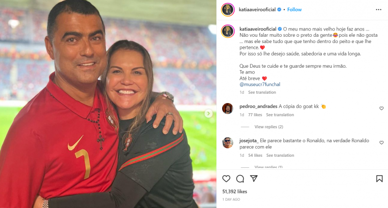 Publicação de Katia Aveiro na web