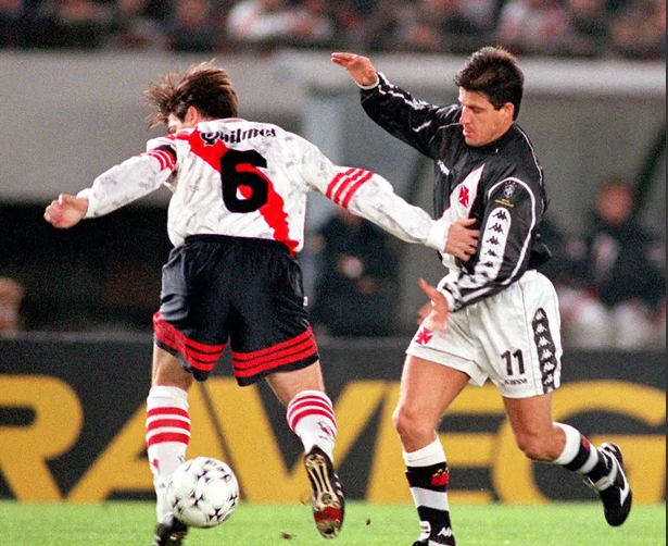 Ramon em a&ccedil;&atilde;o na Libertadores – Foto: Conmebol