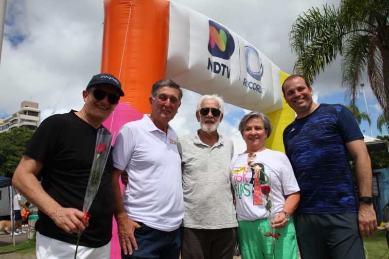 Roberto Bertolin, Top&aacute;zio Neto, Odilon Maia Martins, Zena Becker e Andr&eacute; Dutra – Foto: Cristiano Estrele/Especial para o ND