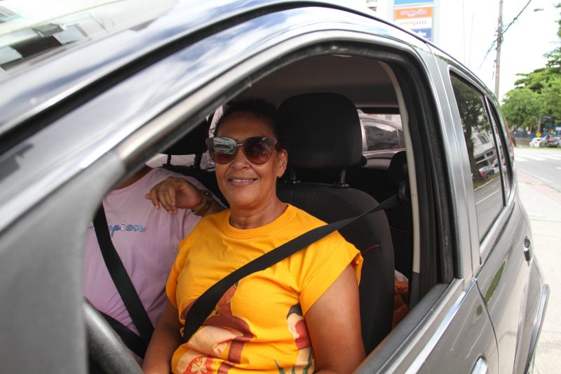 Rosimeri Pereira acredita que vai andar menos de carro – Foto: Cristiano Estrela/Especial para o ND