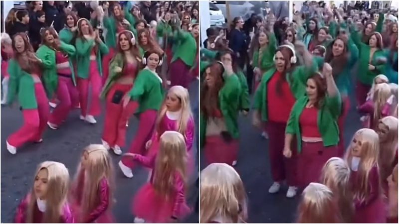 “Shakiras” dan&ccedil;am em v&iacute;deo de provoca&ccedil;&atilde;o a ex-marido da cantora – Foto: Reprodu&ccedil;&atilde;o