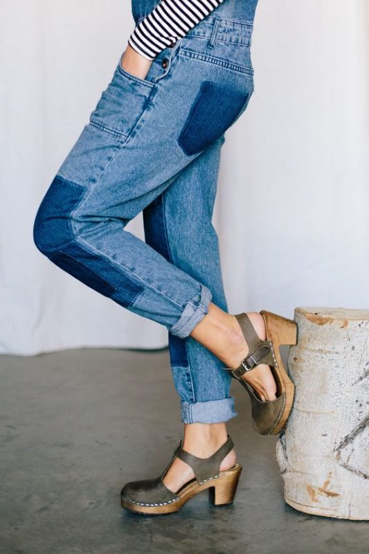 Salto tamanco de madeira – Foto: R7/Pinterest/Reprodu&ccedil;&atilde;o/ND