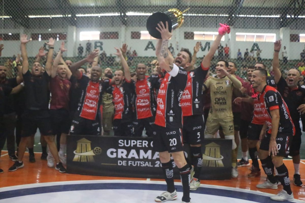 Jec Futsal Vence O Atlântico E Comemora O Título Da Super Copa Gramado 3781