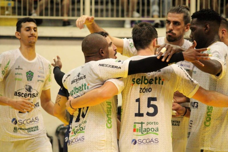 Joinville V&ocirc;lei volta a jogar em casa e pode garantir vaga na Superliga A – Foto: Daniella Kamarowski/Divulga&ccedil;&atilde;o/ND