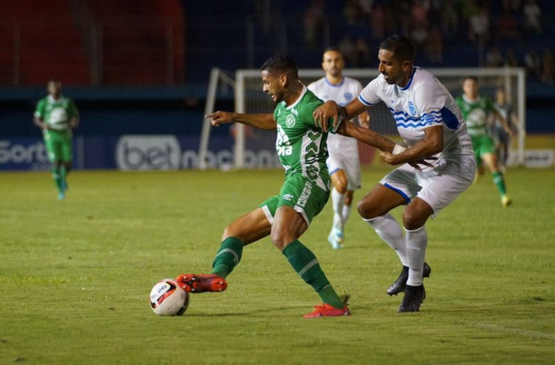Barra e Chapecoense, em Itajaí, em jogo das quartas de final do Catarinense