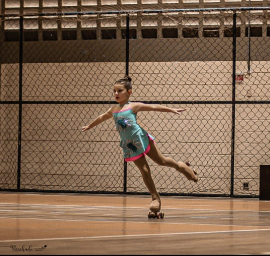 Sobre rodas: patinadora mirim de SC precisa de ajuda para chegar no Campeonato Sul-americano