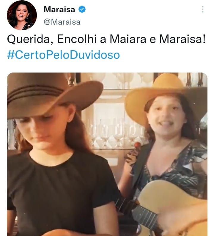 As duas irm&atilde;s chamaram a aten&ccedil;&atilde;o da dupla nas redes sociais – Foto: Reprodu&ccedil;&atilde;o/Arquivo Pessoal/ND