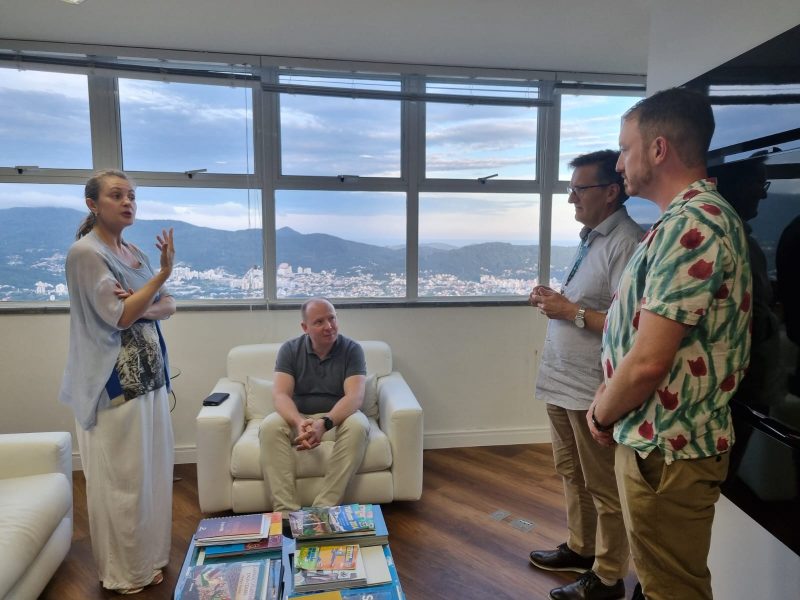 Visita contou com trocas de informa&ccedil;&otilde;es sobre a integra&ccedil;&atilde;o entre Luxemburgo e o Brasil – Foto: Ana Schoeller/ND