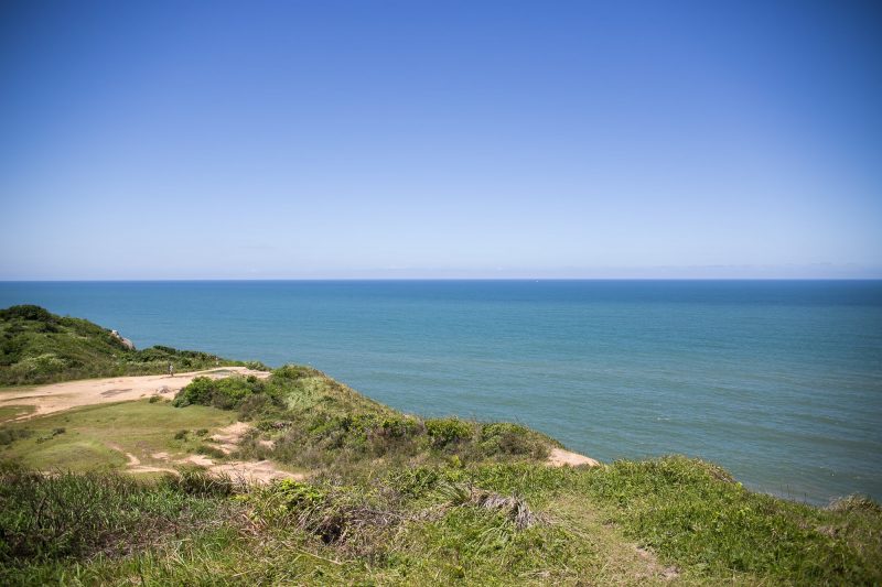 Visual do topo do Morro da Esperança, em São Francisco do Sul &#8211; Foto: Prefeitura Municipal de São Francisco do Sul/Divulgação