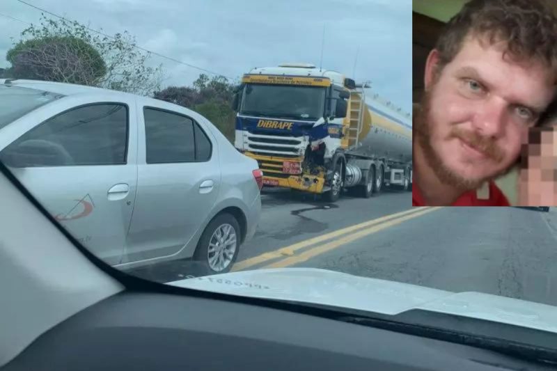 Condutor da moto que bateu contra caminh&atilde;o morreu na hora – Foto: Internet/Divulga&ccedil;&atilde;o/ND