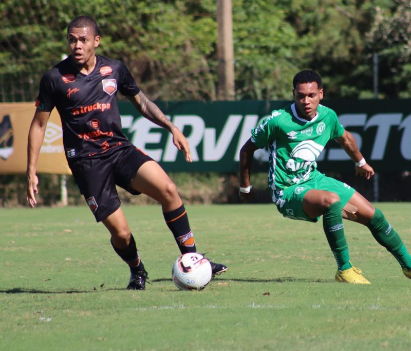 Chapecoense venceu o Cambori&uacute; por 2 a 0, pelo estadual sub-20 – Foto: Carla Cenci/ACF/ND