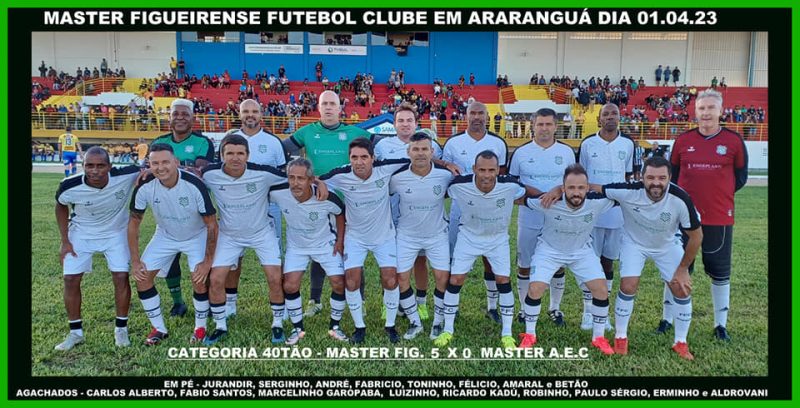 Equipe 40T&Atilde;O DO FIGUEIRENSE – Foto: Picasa/ND