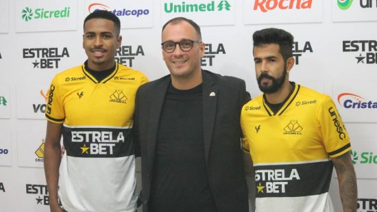 Criciúma apresenta dois reforços para a disputa da Série B; conheça os jogadores